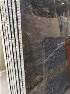 Black Red Granite Honeycomb Backed Panels