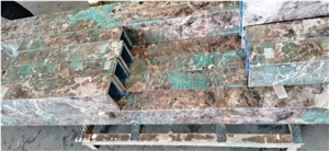 Blue Amazonite Stone Lightweight Honeycomb Panel Tiles