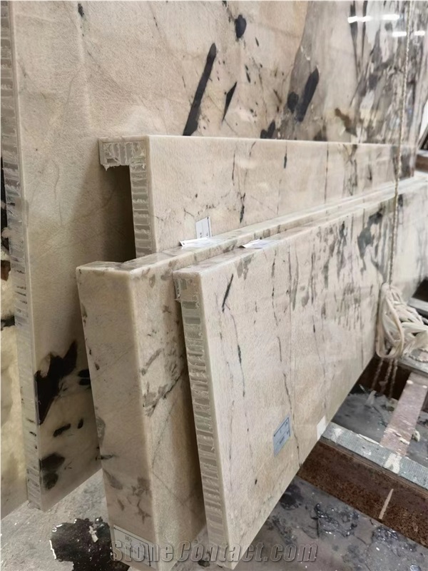 Brazil Pandora Granite Luxurious Stone Honeycomb Light Panel