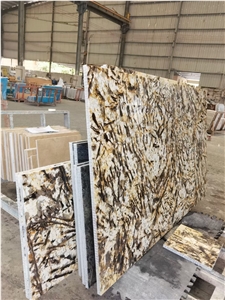 Brazil Pandora Granite Luxurious Stone Honeycomb Light Panel