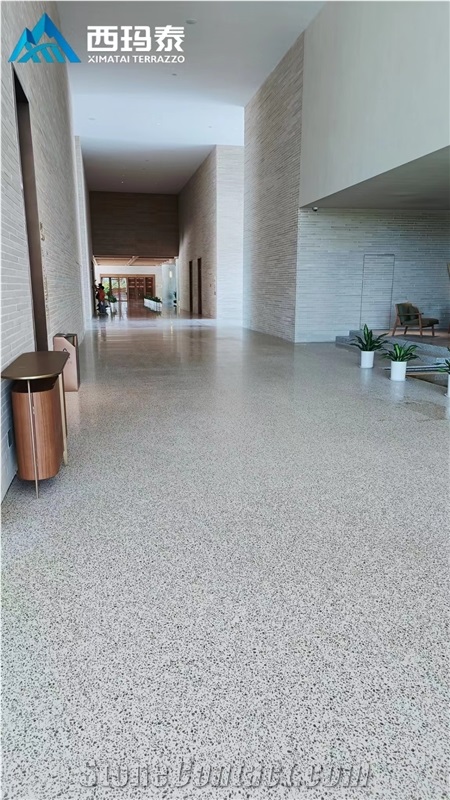 Cement Terrazzo Tile For Project Quantity Slab Factory