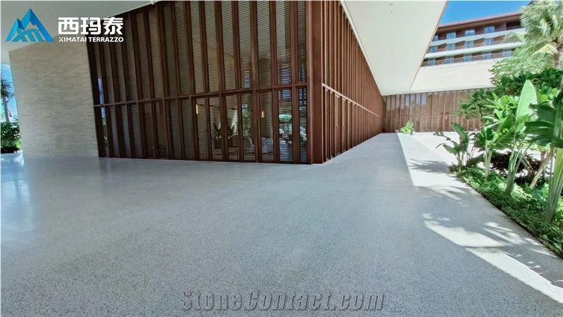 Cement Terrazzo Tile For Project Quantity Slab Factory