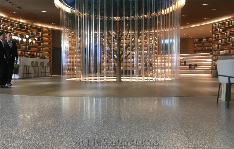 Cement Terrazzo Tile For Project Quantity Slab Factory