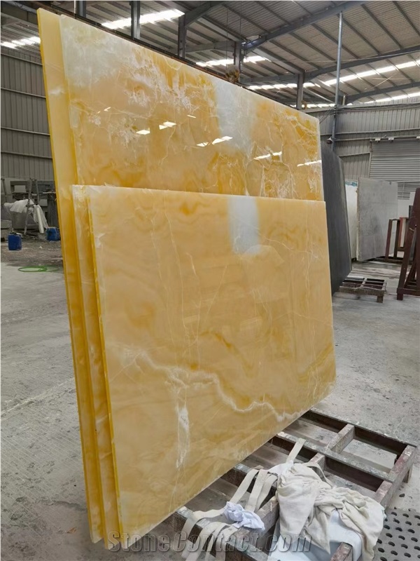 Ruby Red Granite Stone Galss Translucent Laminated Panel
