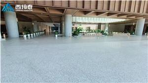 Sanya Project Cement Terrazzo XMT Quality Tile Slab