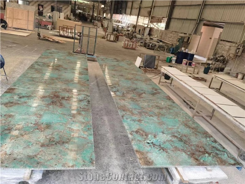 Ultra-Thin Stone Veneer Aluminum Honeycomb Glass Panel