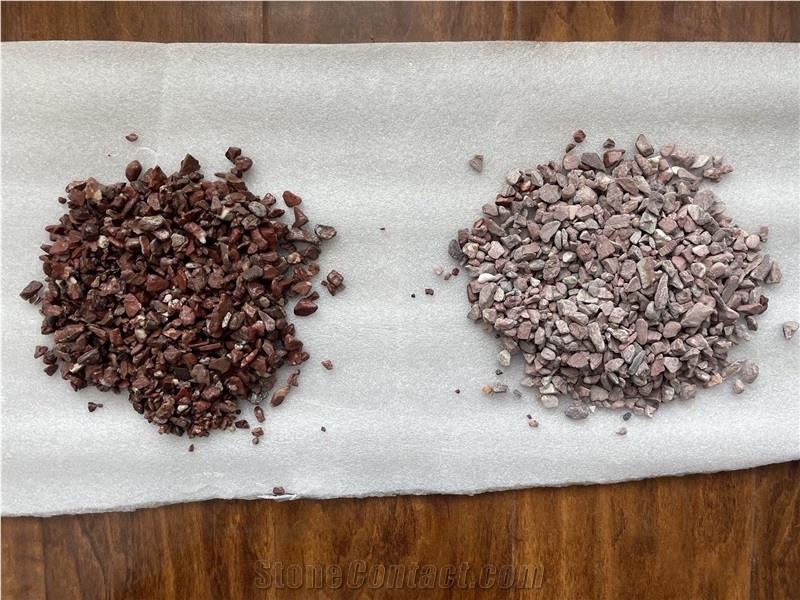 Brown Pebbles, Gravel , Natural Pebble Stones