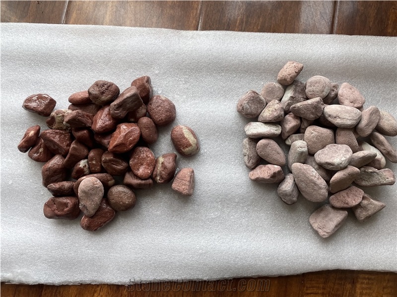 Brown Pebbles, Gravel , Natural Pebble Stones