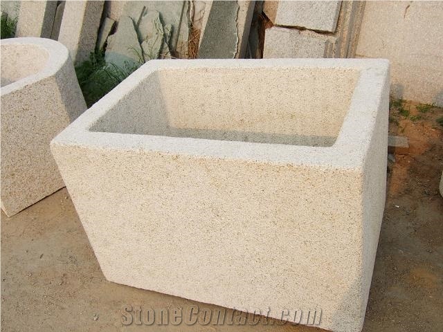 Granite Troughs , Flower Pots , Garden Pots