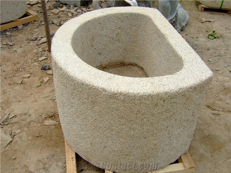 Granite Troughs , Flower Pots , Garden Pots