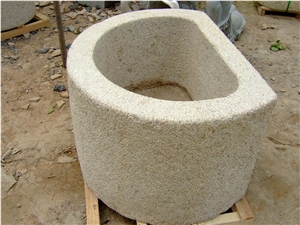 Granite Troughs , Flower Pots , Garden Pots