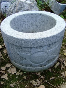 Limestone Flower Pots , Planters