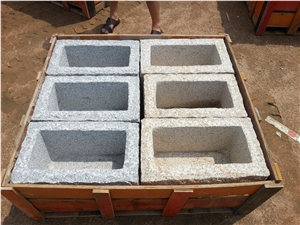 Sandstone Flower Pots , Stone Planters