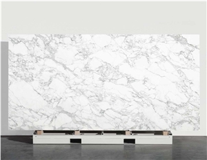 White Veins Arabescato Lucidato Sintered Stone