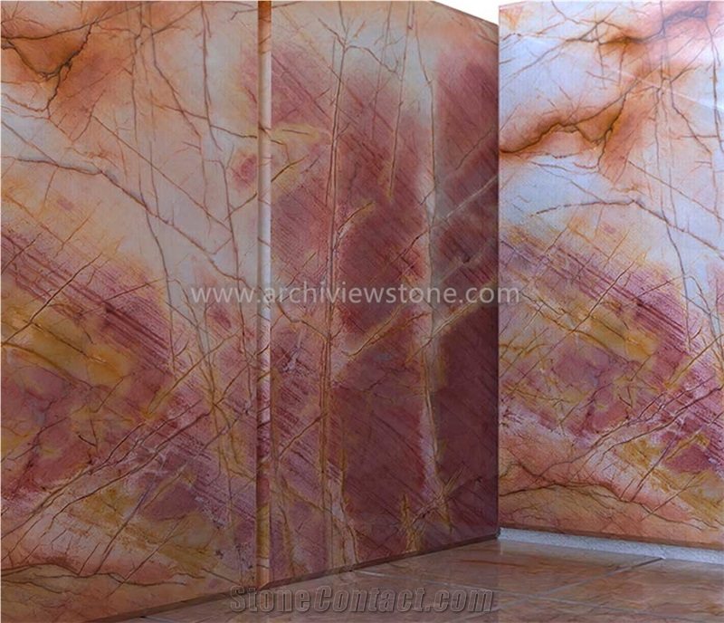 Carpaccio Rose Quartzite, Carpaccio Red Quartztite