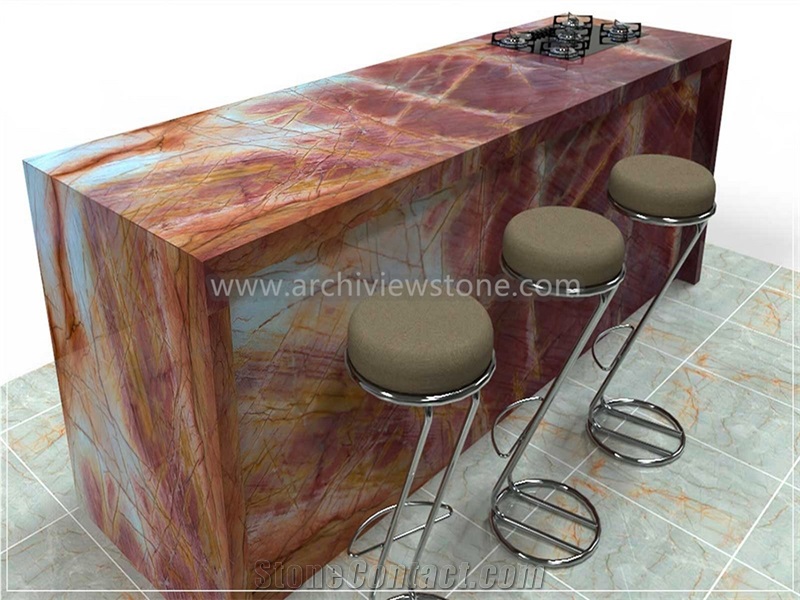 Carpaccio Rose Quartzite, Carpaccio Red Quartztite