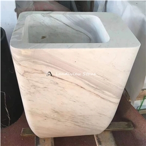 Free Standing Basin Natural Stone Sink