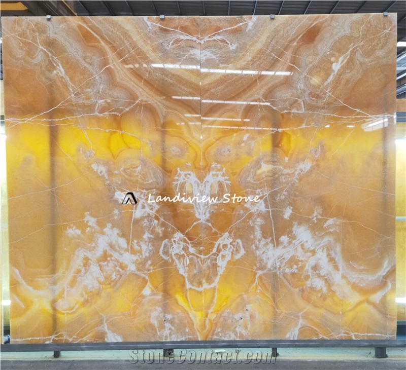 Honey Onyx Yellow Onyx Tiles For Floor And Wall Panels