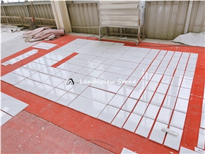 Italian Bianco Carrara White Marble Wall Cladding
