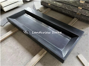 Natural Black Stone Basin Absolute Black Granite Sink Natural Black Stone Basin Absolute Black Granite Sink