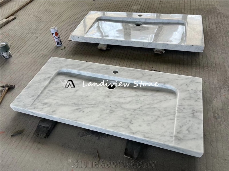 Natural Black Stone Basin Absolute Black Granite Sink