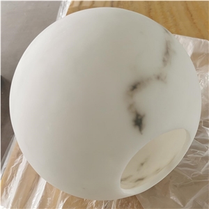 Alabaster Backlit Stone For Lighting Globes Sphere Ball