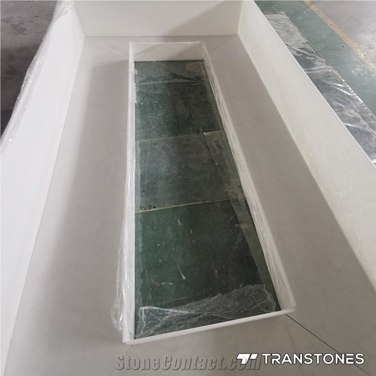 Customized Design White Alabaster Lighting Box