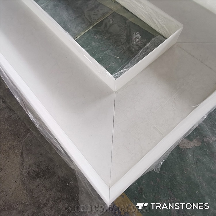 Customized Design White Alabaster Lighting Box