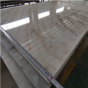 New Translucent Polished Alabaster Onyx Sheet