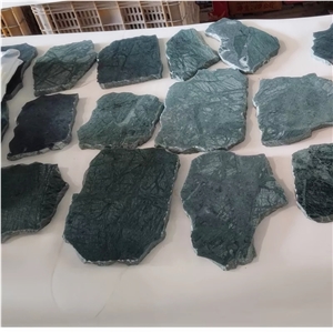 Irregular Indian Green Slate Platter