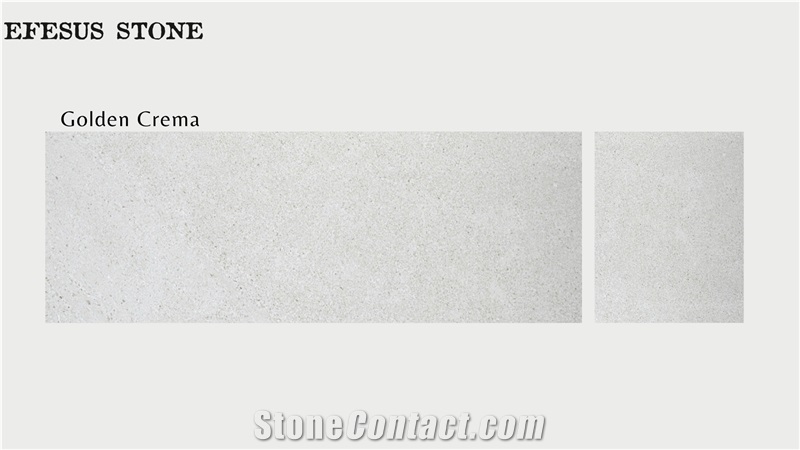 Limra White Limestone - Golden Crema Limestone