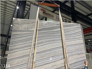 Blue Gray Sand Marble Palissandro Slab In China Stone Market