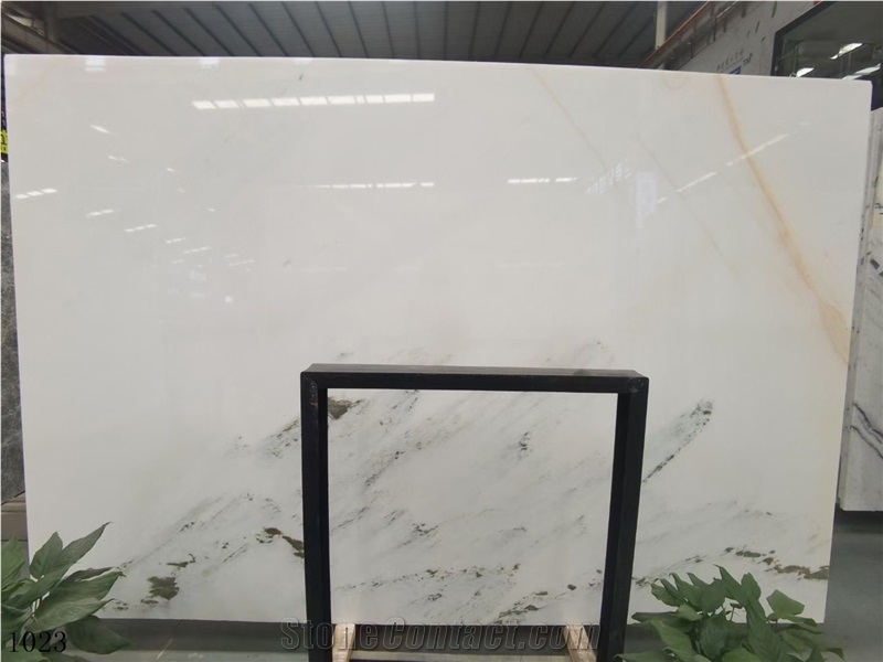 Blue Sea Jade Ocean Galaxy Marble Sichuan White Slab Tile