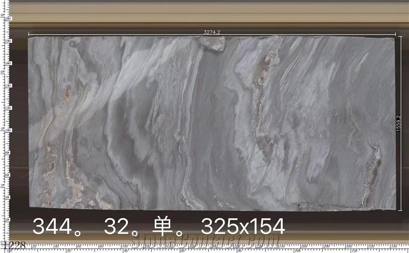 Chiaro Italy Blue Sands Wave Blue Sands Wave Unito Slab