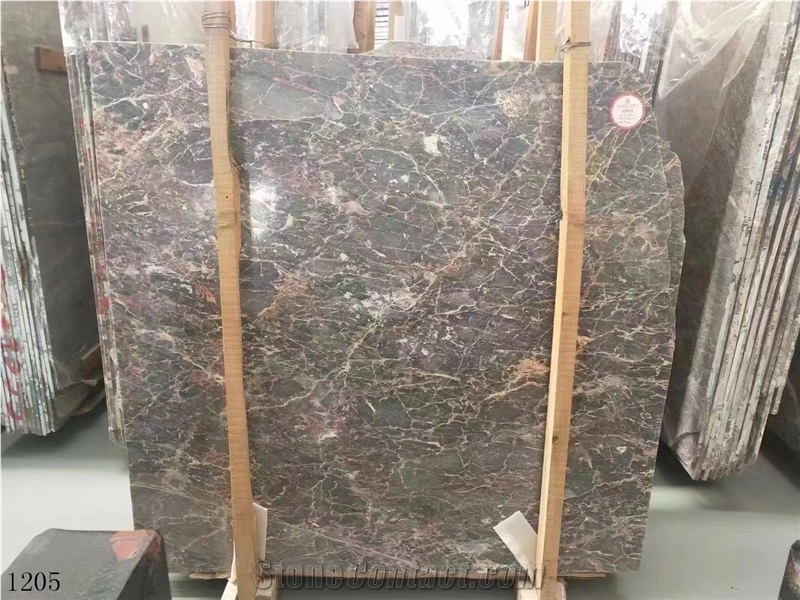 Italy Saint Laurent Grey Marble Slab In China Stone Market