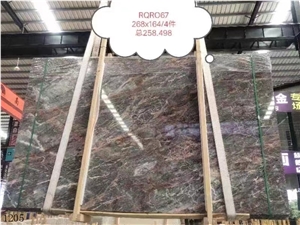 Italy Saint Laurent Grey Marble Slab In China Stone Market