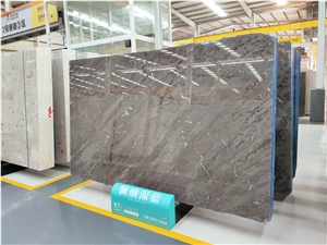 Tlupana Blue Grey Marble West Coast Mist Slab Tile