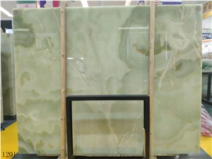Verde Afghanistan Light Green Onyx Slab Tile In China Market