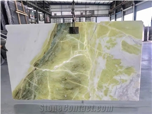 Dream Green Paradise Jade Marble Big Slab