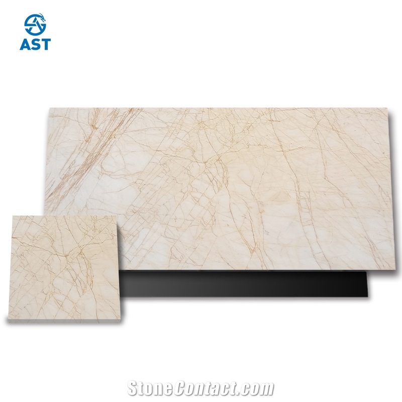 Golden Spider Marble Indoor Gold Floor Tiles Marble