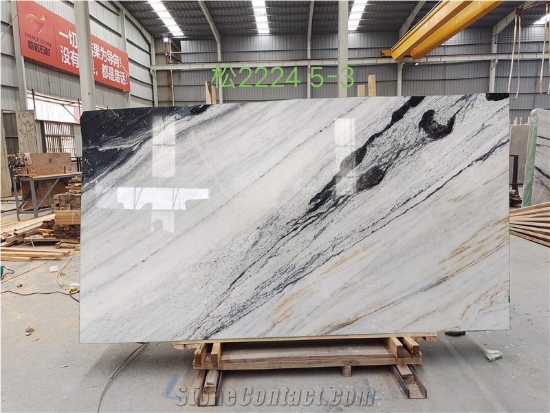 Goldtop Stone OEM/ODM  Dior White  Marble Slabs