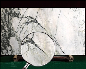 Green Clivia Miniata Marble Big Slab