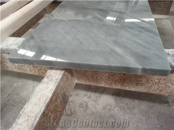 Polished Bardiglio Nuvolato Grey Marble Big Slab
