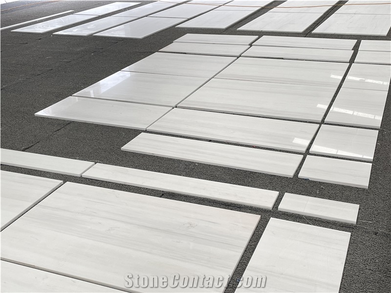 Duna White Slab White Marble Slab