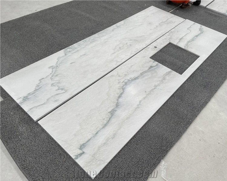Macaubas Fantasy Quartzite Commericial Kitchen Countertops