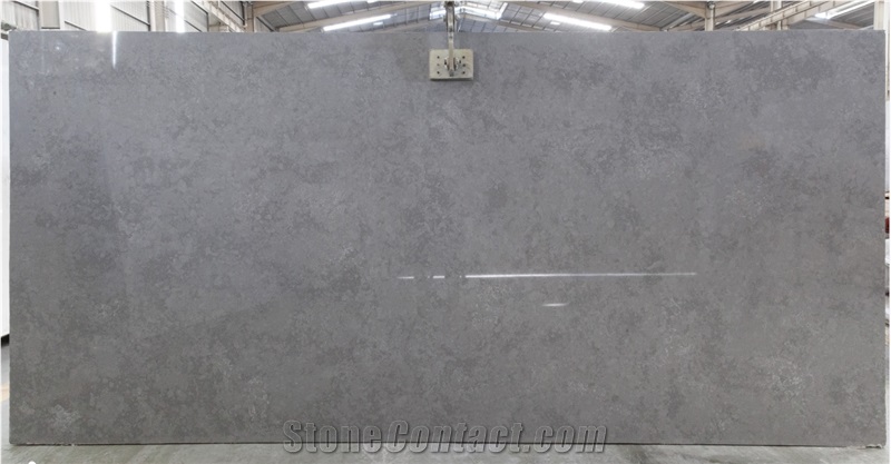 Hot Grey Quartz With Cement Color