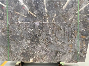 Amazon Blue Grey Marble Slab