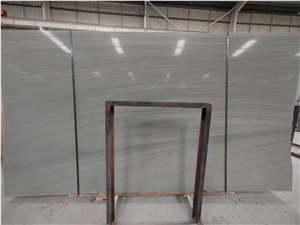 China Strong Natural Lyon Grey Quartzite Slab Tile For Hotel