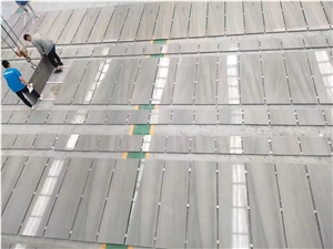 China Strong Natural Lyon Grey Quartzite Slab Tile For Hotel