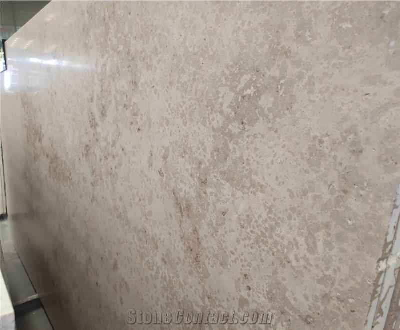 Germany Franken-Schotter Jura Beige Limestone Slab